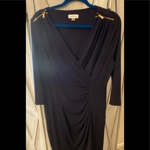 Calvin Klein navy dress so 14
